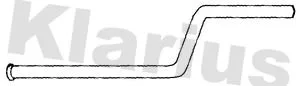 KLARIUS KLARIUS VW891B Klarius Centre Exhaust Pipe For Vw Caddy 