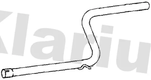 Klarius Centre Exhaust Pipe For Vw Caddy
