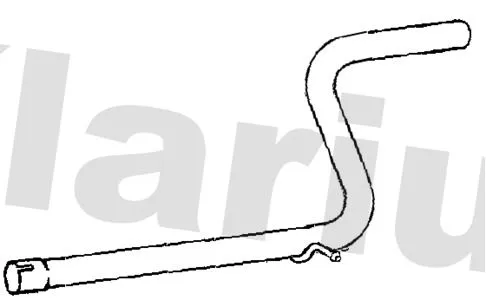 Klarius Centre Exhaust Pipe For Vw Caddy