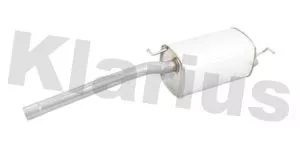 KLARIUS KLARIUS VW893X Rear Muffler Exhaust Silencer Back Box Fits Vw Caddy Caddy Alltrack 