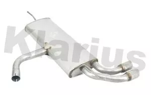 KLARIUS KLARIUS VW940D Rear Muffler Exhaust Silencer Back Box Fits Audi A3 