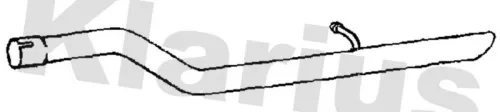 Klarius Rear Exhaust Pipe For Vw Jetta