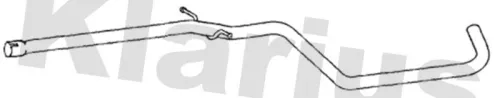 Klarius Centre Exhaust Pipe For Vw Golf