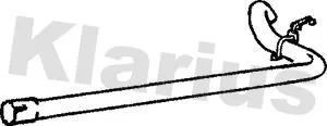 Klarius Rear Exhaust Pipe For Daf Ldv 400 400-serie Convoy