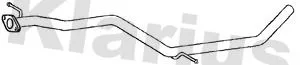 Klarius Centre Exhaust Pipe For Alfa Romeo 156 Gt