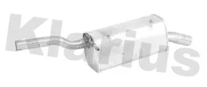 KLARIUS KLARIUS CN743A Rear Muffler Exhaust Silencer Back Box Fits Citroën Peugeot C4 Picasso Partner Partner Tepee 