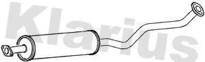 Exhaust Centre Muffler Middle Silencer Fits Nissan Primera