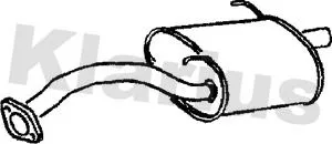 Rear Muffler Exhaust Silencer Back Box Fits Daihatsu Charade