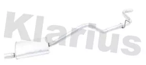 KLARIUS KLARIUS FE262A Rear Muffler Exhaust Silencer Back Box Fits Ford Transit 