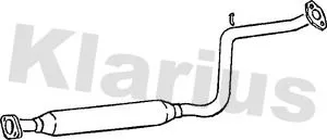 Exhaust Centre Muffler Middle Silencer Fits Ford Usa Probe
