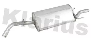 KLARIUS KLARIUS FE623T Rear Muffler Exhaust Silencer Back Box Fits Ford Escort Escort Classic 