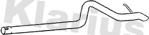 Klarius Rear Exhaust Pipe For Ford Transit