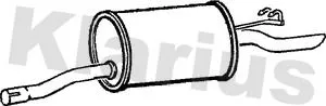 KLARIUS KLARIUS FT303Q Rear Muffler Exhaust Silencer Back Box Fits Fiat Punto 