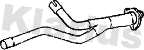 Klarius Centre Exhaust Pipe For Land Rover 110/127 Defender Range Rover