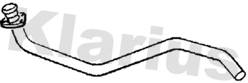 Klarius Right Front Exhaust Pipe For Land Rover 110/127