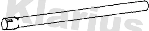 Klarius Centre Exhaust Pipe For Ldv Convoy