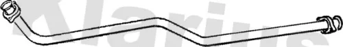 Klarius Front Exhaust Pipe For Mercedes-benz 190