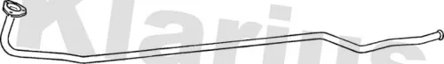 Klarius Front Exhaust Pipe For Peugeot 106