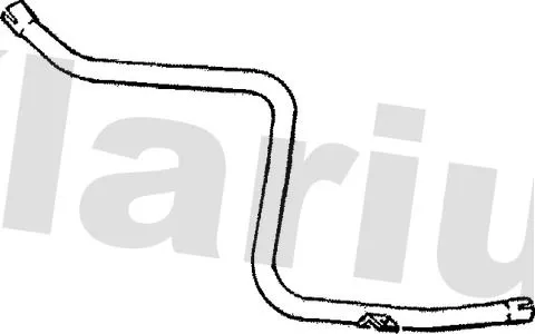 Klarius Centre Exhaust Pipe For Renault 4