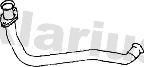 Klarius Front Exhaust Pipe For Renault Trafic