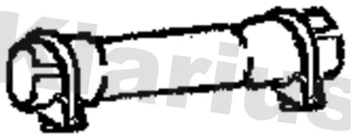 Klarius Centre Exhaust Pipe For Renault Laguna