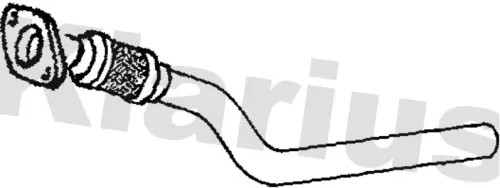 Klarius Centre Exhaust Pipe For Renault Grand Scénic Megane Scénic