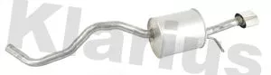 KLARIUS KLARIUS RN1037Q Rear Muffler Exhaust Silencer Back Box Fits Renault Clio 