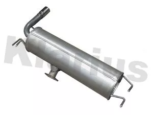 KLARIUS KLARIUS TY697L Rear Muffler Exhaust Silencer Back Box Fits Toyota Rav 4 