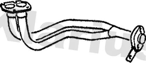 Klarius Front Exhaust Pipe For Opel Vauxhall Astra Astramax Kadett