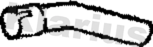 Klarius Rear Exhaust Pipe For Volvo 440