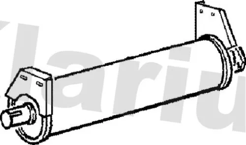 Exhaust Centre Muffler Middle Silencer Fits Vw Transporter