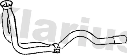 Klarius Front Exhaust Pipe For Vw Golf Jetta