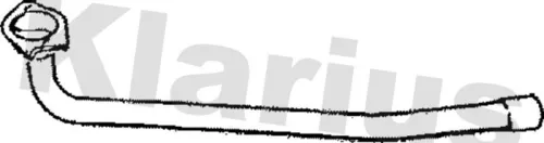 Klarius Front Exhaust Pipe For Vw Passat