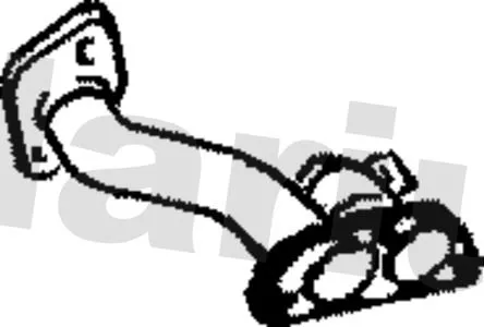 Klarius Centre Exhaust Pipe For Vw Transporter