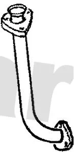 Klarius Centre Exhaust Pipe For Vw Transporter