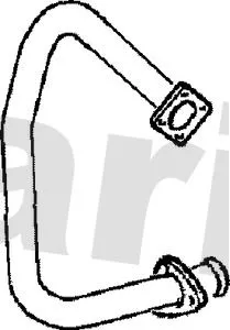 KLARIUS KLARIUS VW540Q Klarius Front Exhaust Pipe For Vw Transporter 