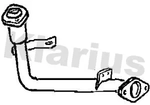 Klarius Front Exhaust Pipe For Opel Vauxhall Astra Astravan