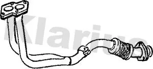 Klarius Front Exhaust Pipe For Seat Vw Cordoba Golf Ibiza Jetta Vento