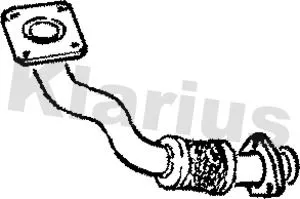 Klarius Front Exhaust Pipe For Vw Golf Passat Vento