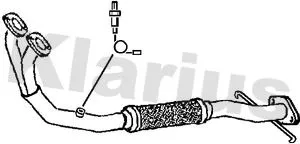 Klarius Front Exhaust Pipe For Saab 9000