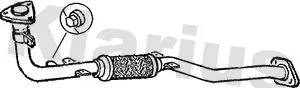 Klarius Front Exhaust Pipe For Nissan Primera