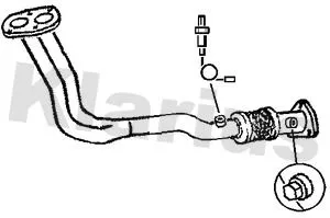 Klarius Front Exhaust Pipe For Fiat Brava Bravo Marea