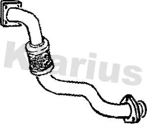 Klarius Front Exhaust Pipe For Seat Vw Cordoba Golf Ibiza Passat Toledo Vento