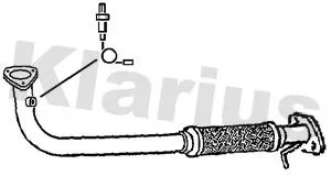 Klarius Front Exhaust Pipe For Rover 200 25