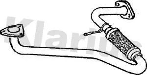 KLARIUS KLARIUS 301240 Klarius Front Exhaust Pipe For Ford Transit 