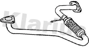 KLARIUS KLARIUS 301242 Klarius Front Exhaust Pipe For Ford Transit 
