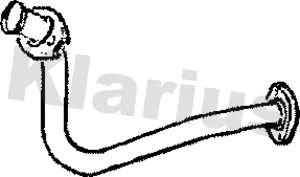 Klarius Front Exhaust Pipe For Renault Clio