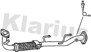 Klarius Front Exhaust Pipe For Mitsubishi Carisma