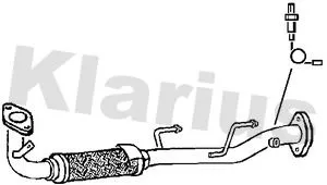 Klarius Front Exhaust Pipe For Mitsubishi Carisma