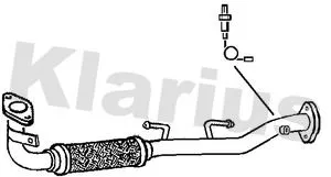 Klarius Front Exhaust Pipe For Mitsubishi Space Star